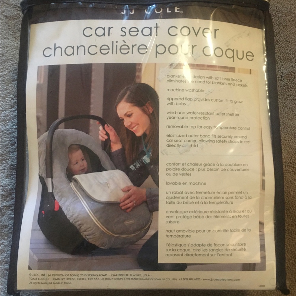 JJ Cole infant car seat cover